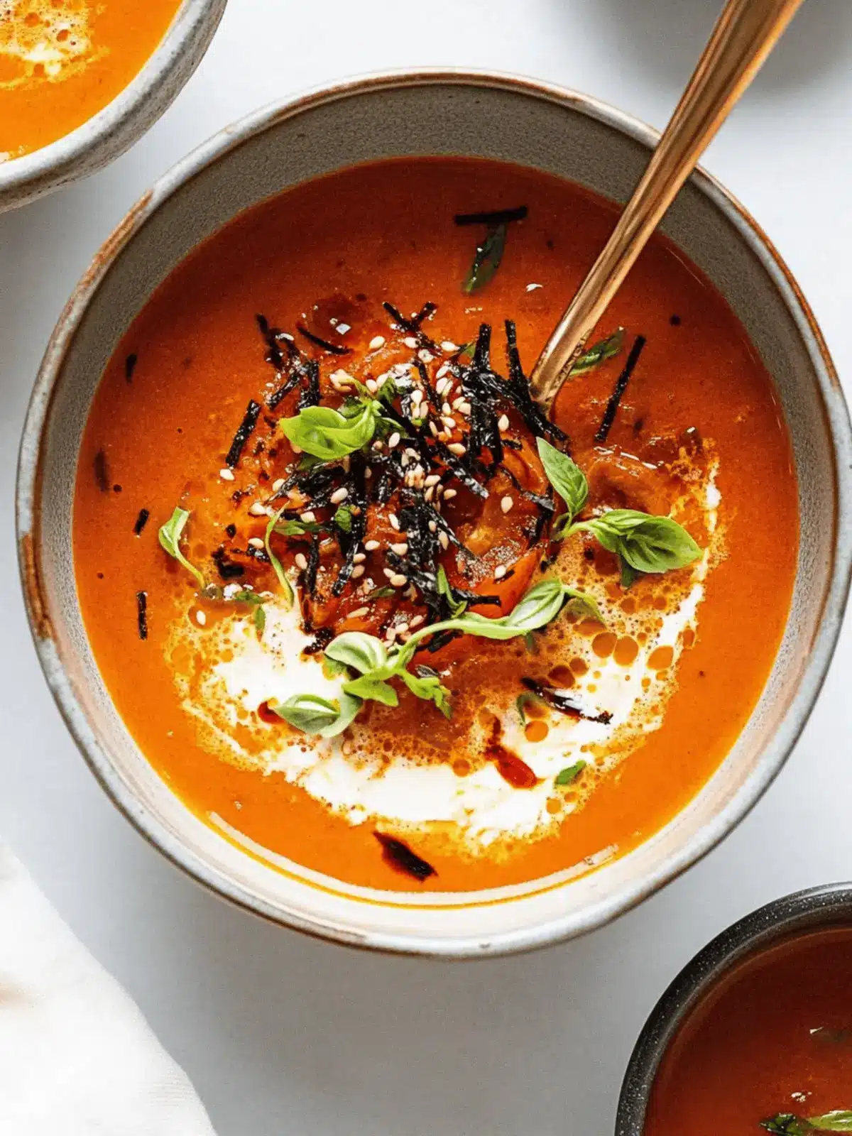 Cozy Up with Caramelized Gochujang Tomato Soup Magic 5 Caramelized Gochujang Tomato Soup