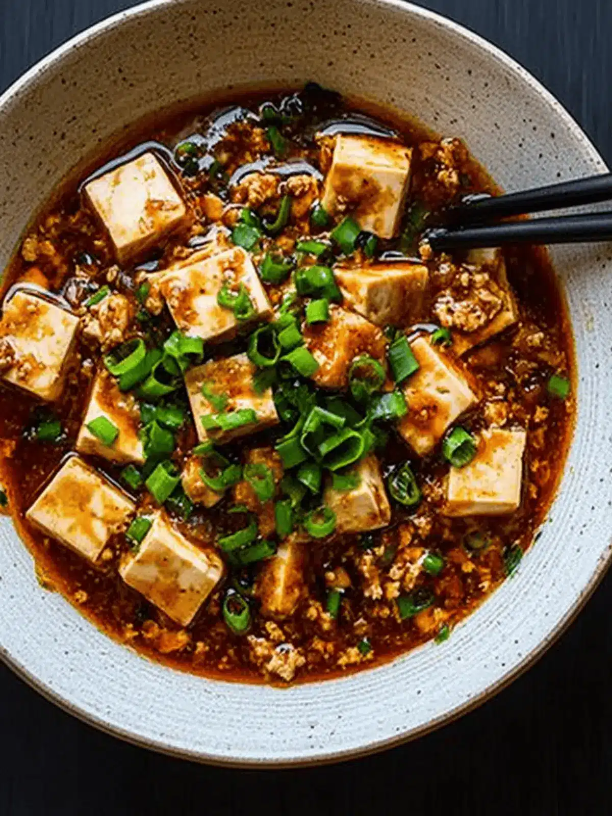 Spicy Mapo Tofu with Pork: Quick Comfort Food Delight 2 Mapo Tofu