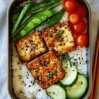 Tofu Teriyaki Bento Box: Your New Favorite Lunch Adventure 10 Tofu Teriyaki Bento Box