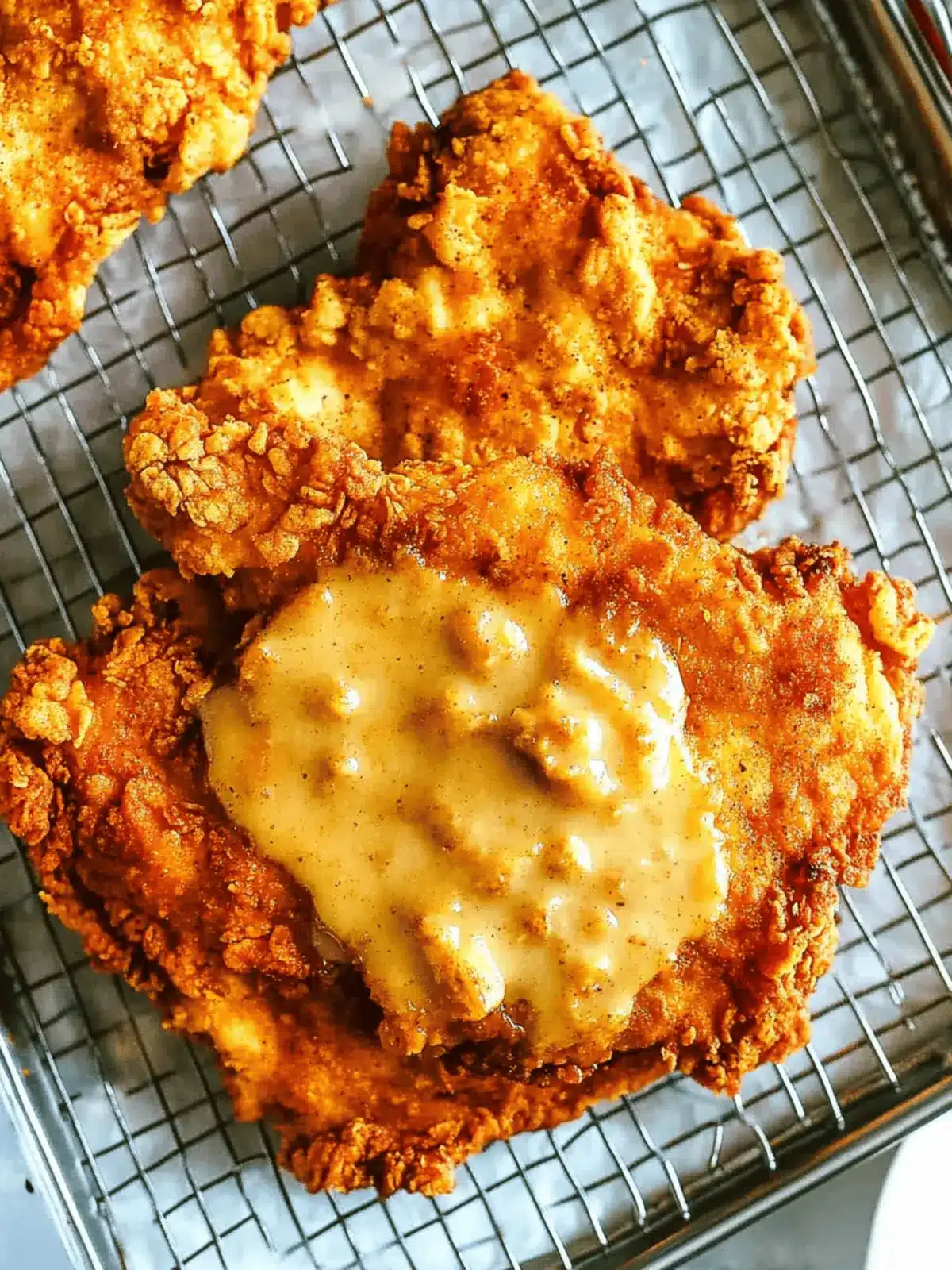 Crispy Chicken Fried Chicken with Dreamy Country Gravy 2 Chicken Fried Chicken with Country Gravy