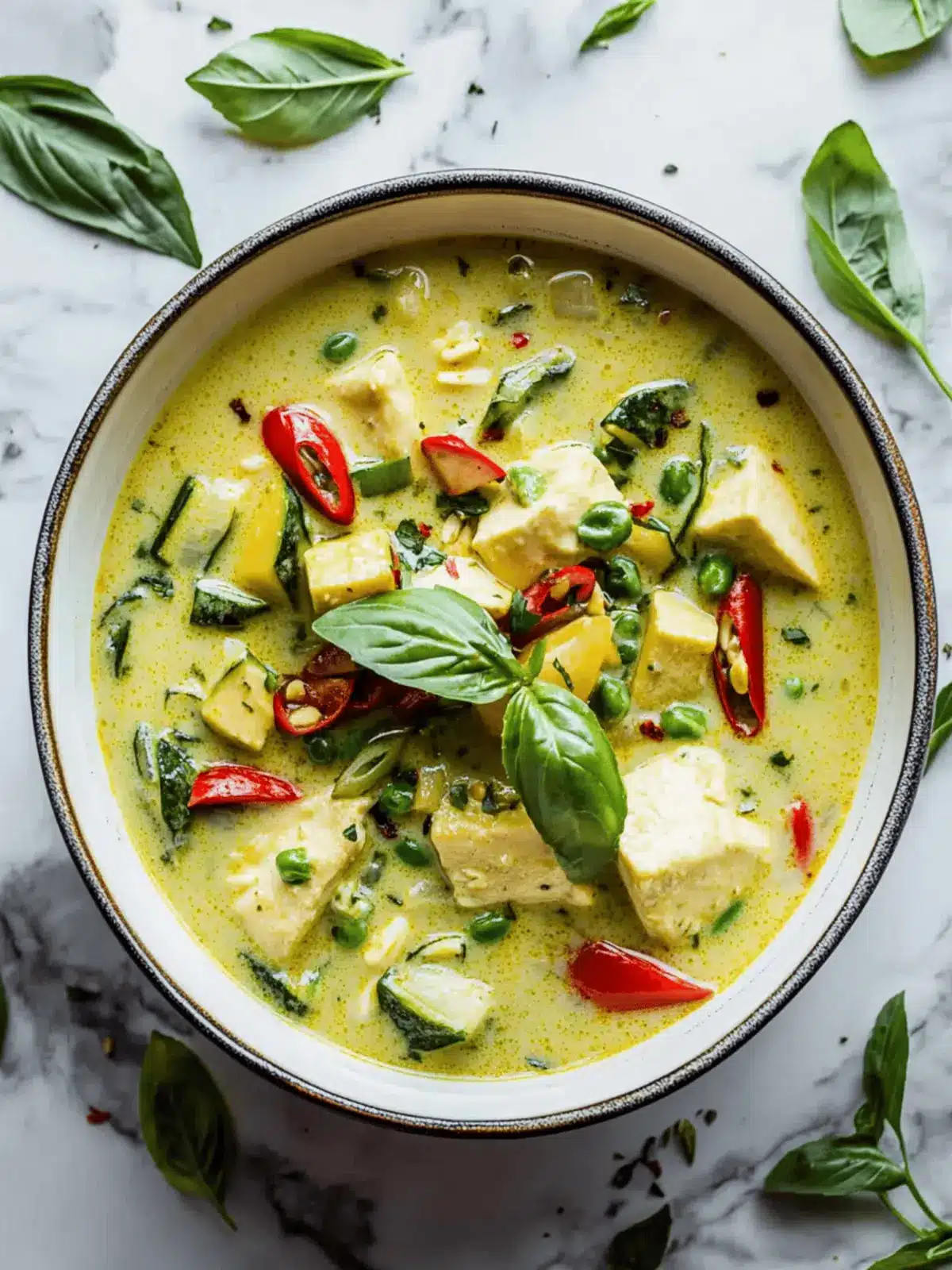 Quick & Flavorful Vegetarian Thai Green Curry in 30 Minutes 3 Vegetarian Thai Green Curry