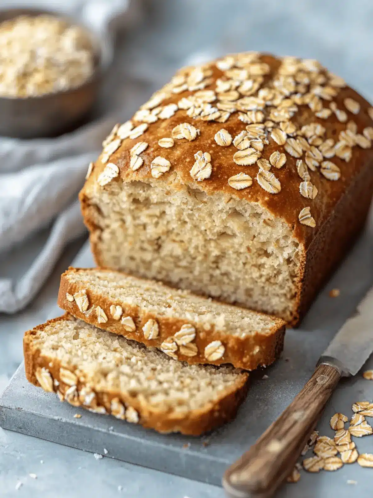 Deliciously Easy Greek Yogurt Oat Bread for Healthy Mornings 5 Greek Yogurt Oat Bread