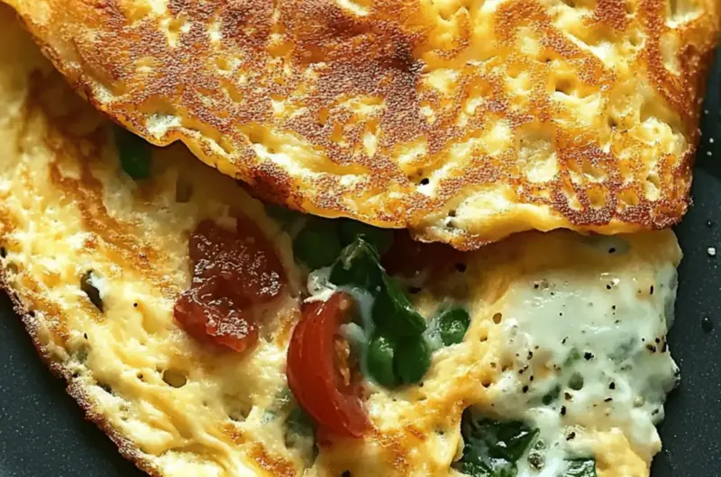 Simple Blackstone Omelet