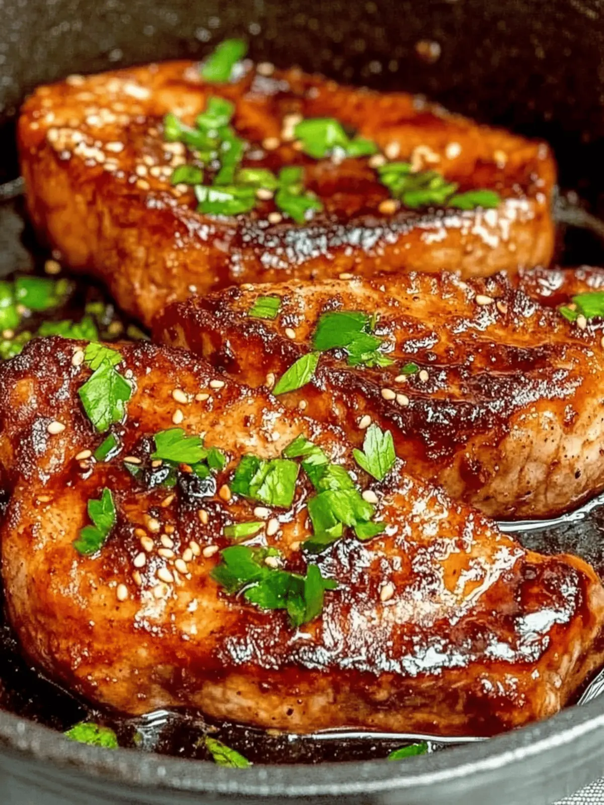 Savory Korean Style Pork Chops Ready in Just 40 Minutes 2 Korean Style Pork Chops