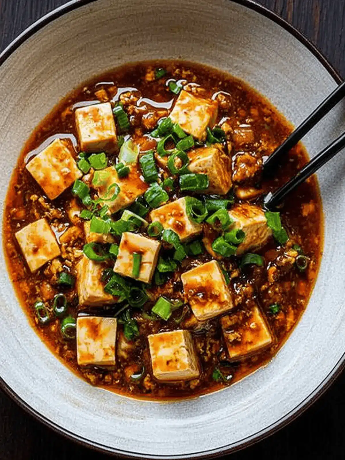 Spicy Mapo Tofu with Pork: Quick Comfort Food Delight 3 Mapo Tofu