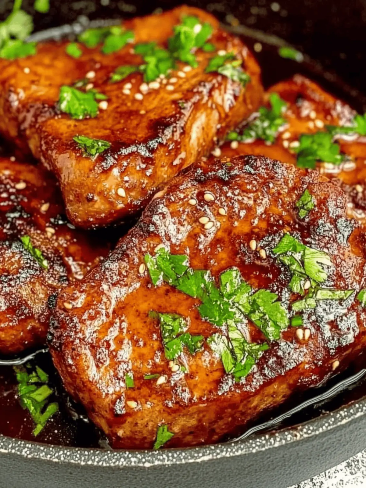 Savory Korean Style Pork Chops Ready in Just 40 Minutes 3 Korean Style Pork Chops