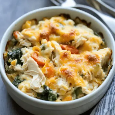 Veggie Loaded Rotisserie Chicken Casserole for Effortless Dinners 9 Veggie Loaded Rotisserie Chicken Casserole