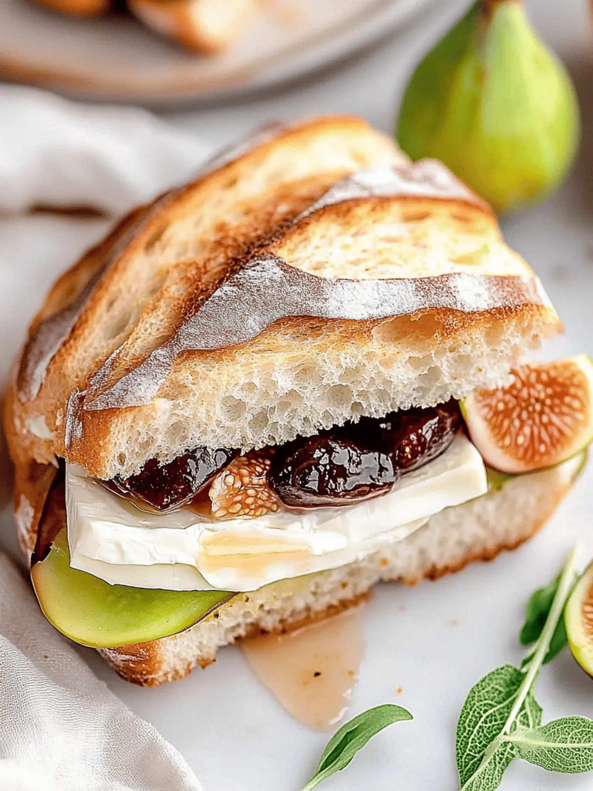 Gourmet Brie Fig Jam Sandwich: Your New Favorite Quick Lunch 5 Gourmet Brie Fig Jam Sandwich
