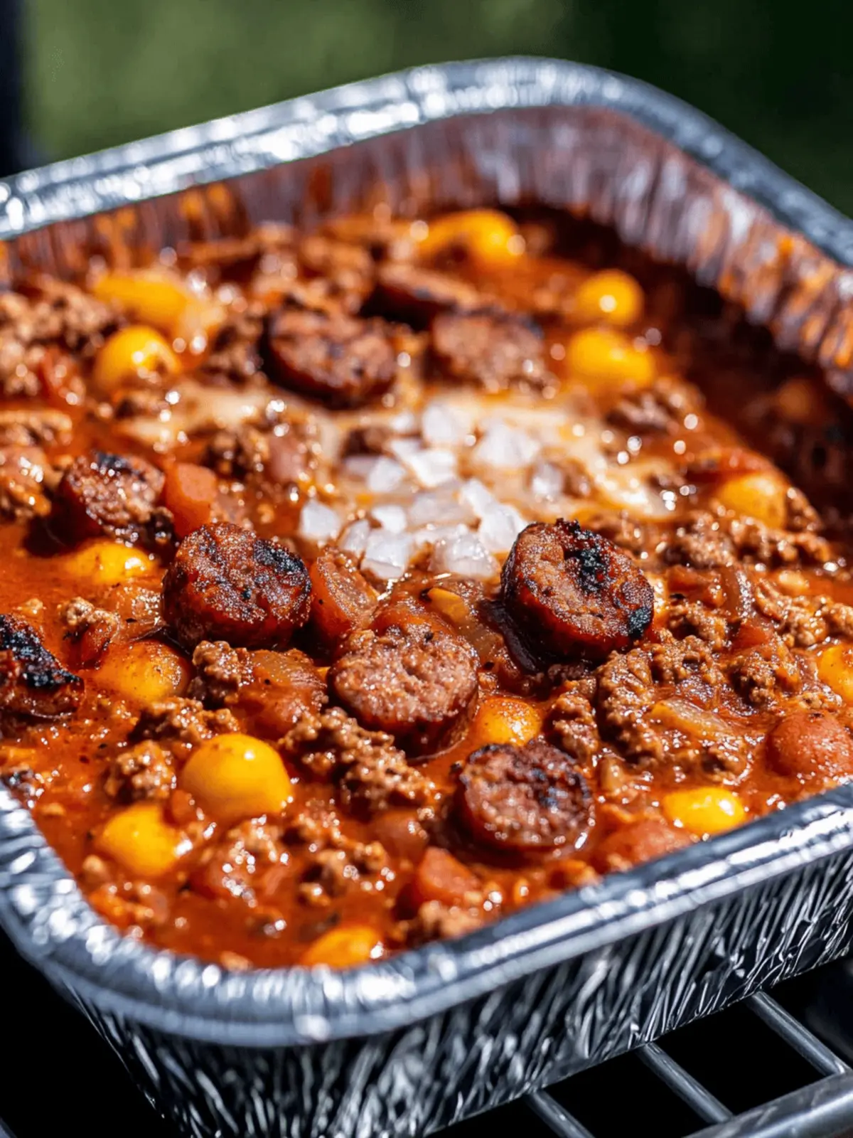 Hearty Grilled Beer Brat Chili for Cozy Nights In 5 Grilled Beer Brat Chili