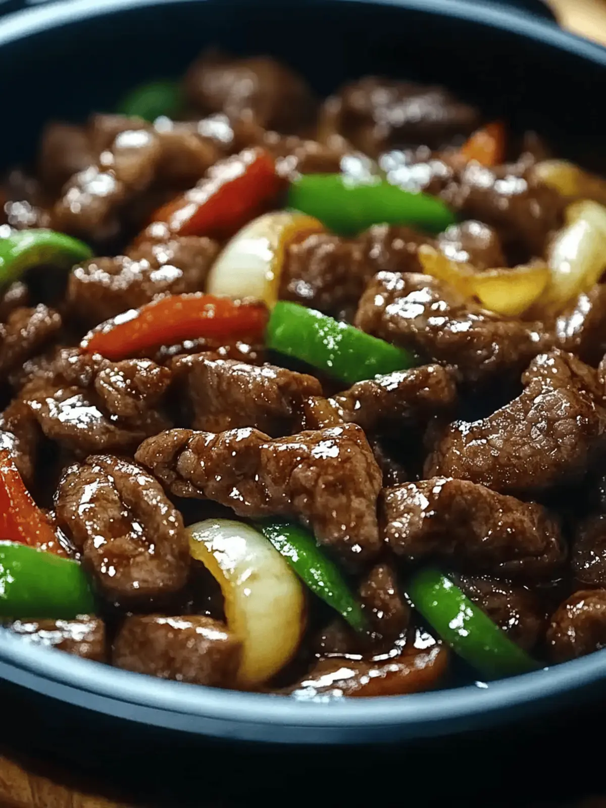 Sizzling Chinese Pepper Steak with Onions in 30 Minutes 5 Sizzling Chinese Pepper Steak with Onions