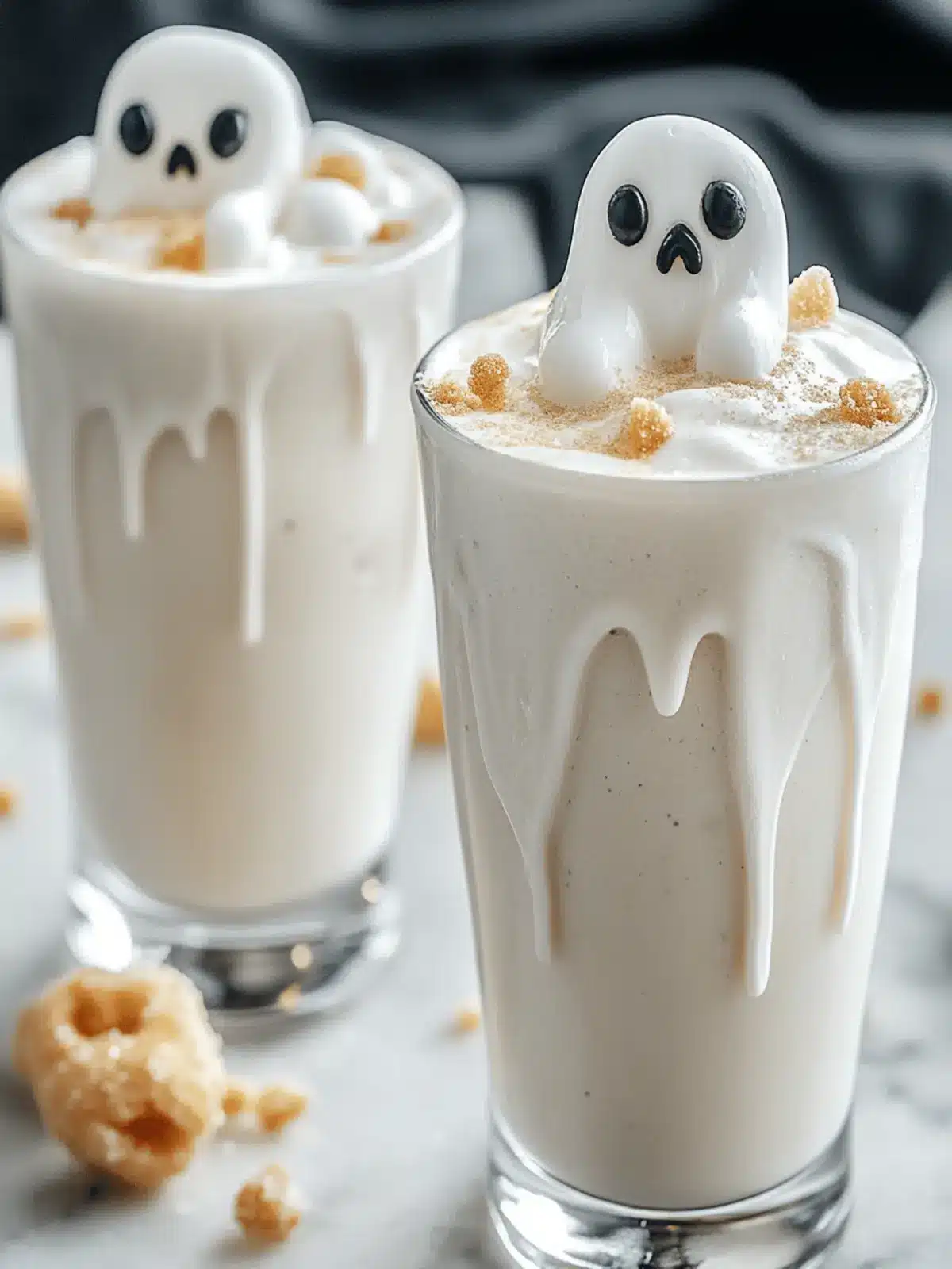 Indulge in a Drunken Ghost Milkshake: Spooky Sweet Treat! 4 Drunken Ghost Milkshake