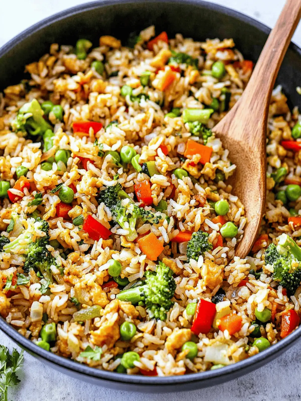 Savor the Quick Delight of Veggie Fried Rice Tonight 5 Veggie Fried Rice