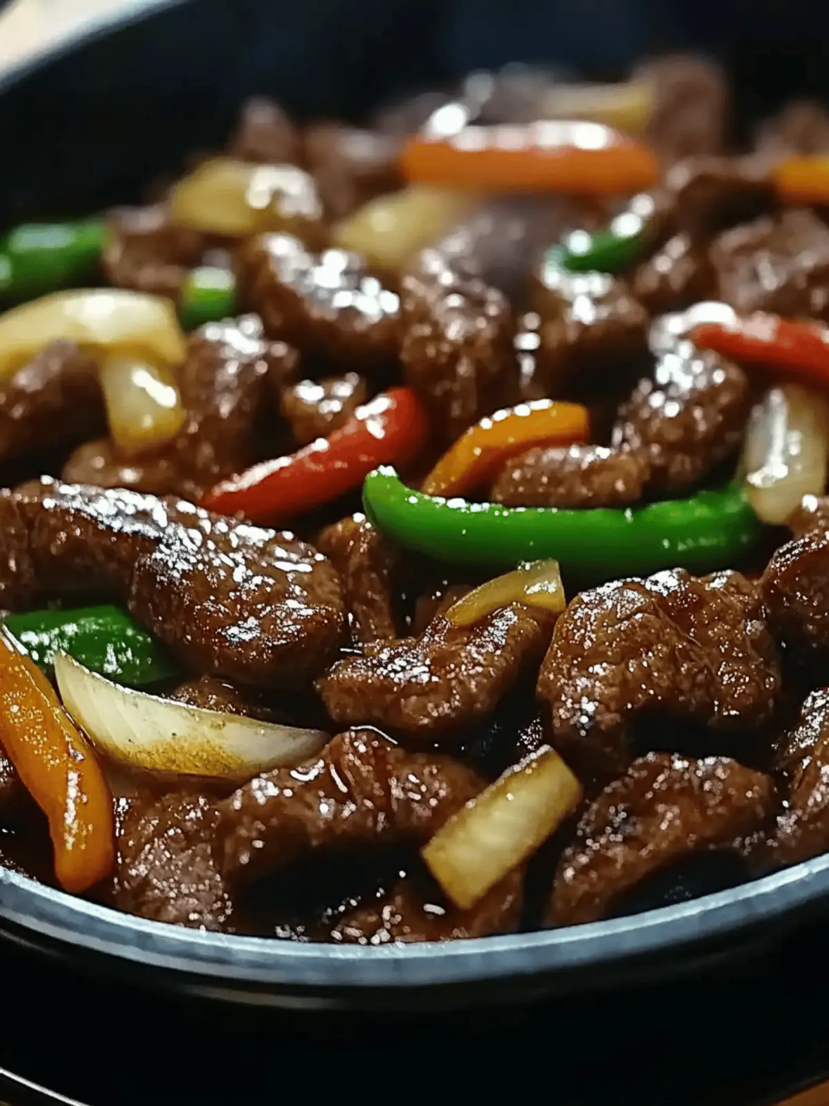 Sizzling Chinese Pepper Steak with Onions in 30 Minutes 3 Sizzling Chinese Pepper Steak with Onions