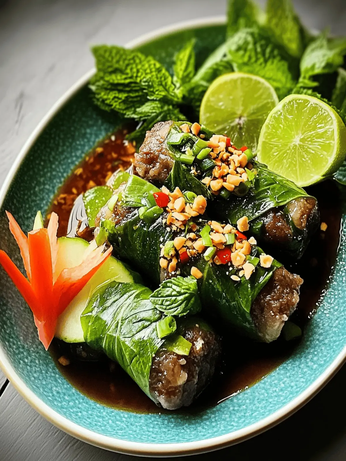 Savory Thai Basil Beef Rolls: A Quick and Tasty Delight 4 Thai Basil Beef Rolls