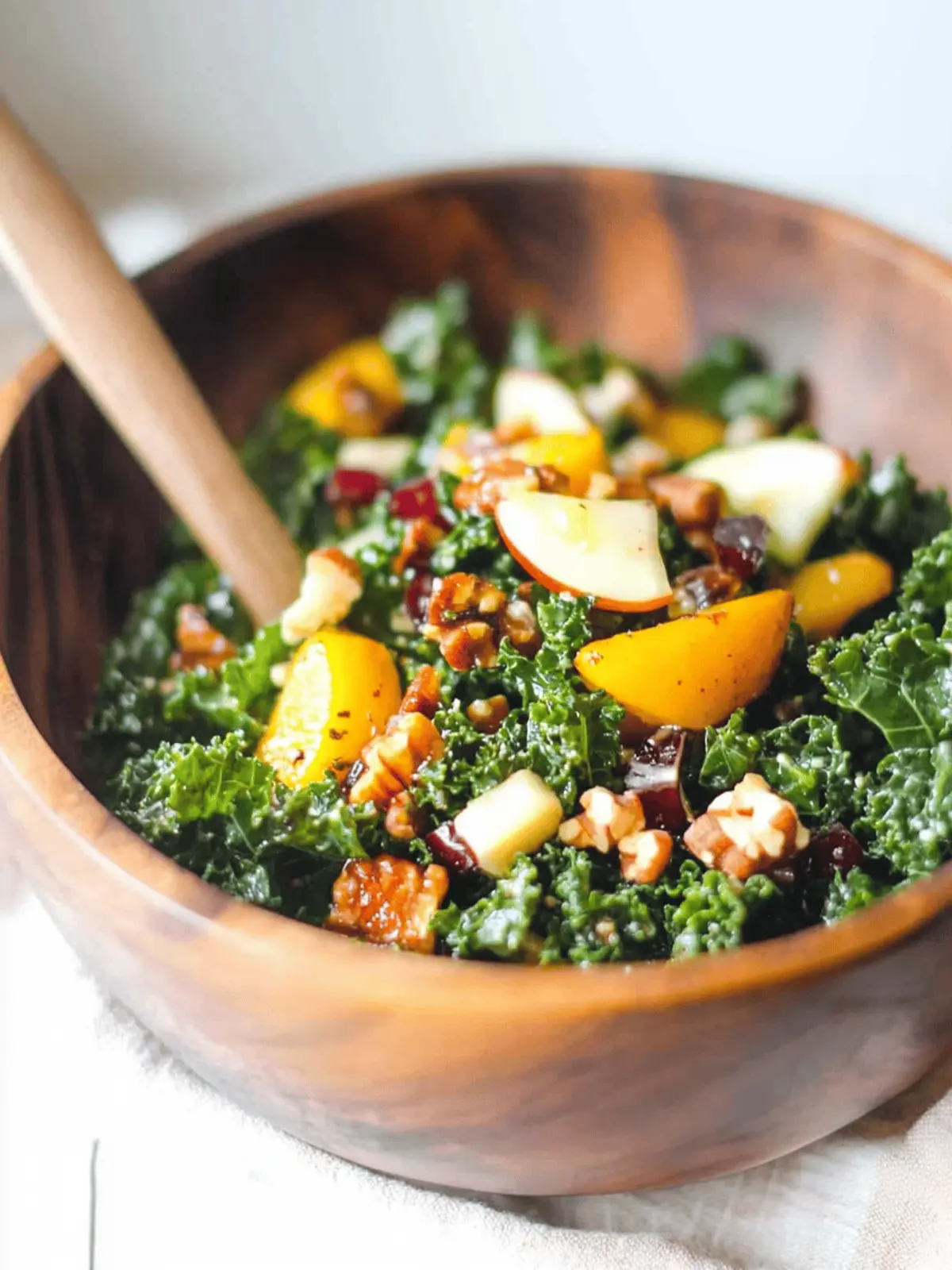 Autumn Kale Salad with Maple Balsamic Vinaigrette Delight 5 Autumn Kale Salad with Maple Balsamic Vinaigrette