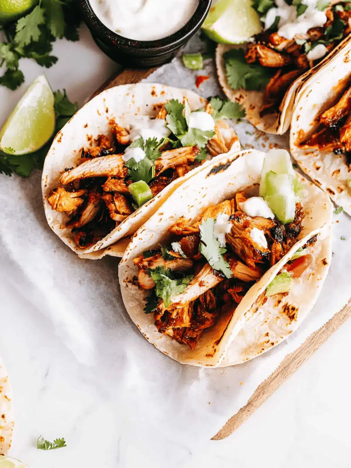Authentic Mexican Chicken Street Tacos Ready in 30 Minutes 2 Authentic Mexican Chicken Street Tacos