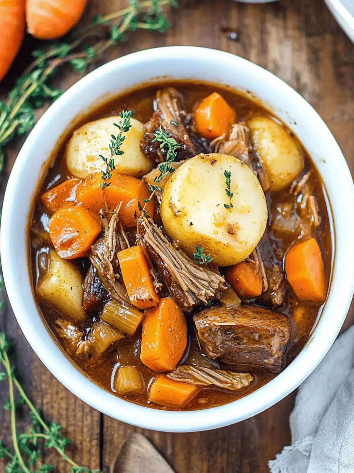 Hearty Vegan Pot Roast for Cozy Family Dinners 3 Vegan Pot Roast