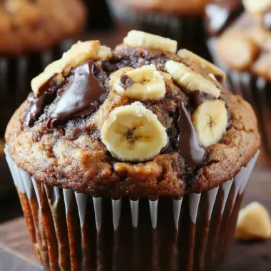 Irresistible Chocolate Peanut Butter Banana Muffins You’ll Love 9 Chocolate Peanut Butter Banana Muffins