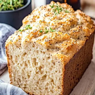 Easy Everything Bagel Beer Bread with Cheddar Goodness 10 Everything Bagel Beer Bread