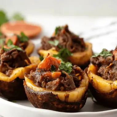 Cuban Stuffed Plantain Cups: A Flavor-Packed Delight! 10 Cuban Stuffed Plantain Cups