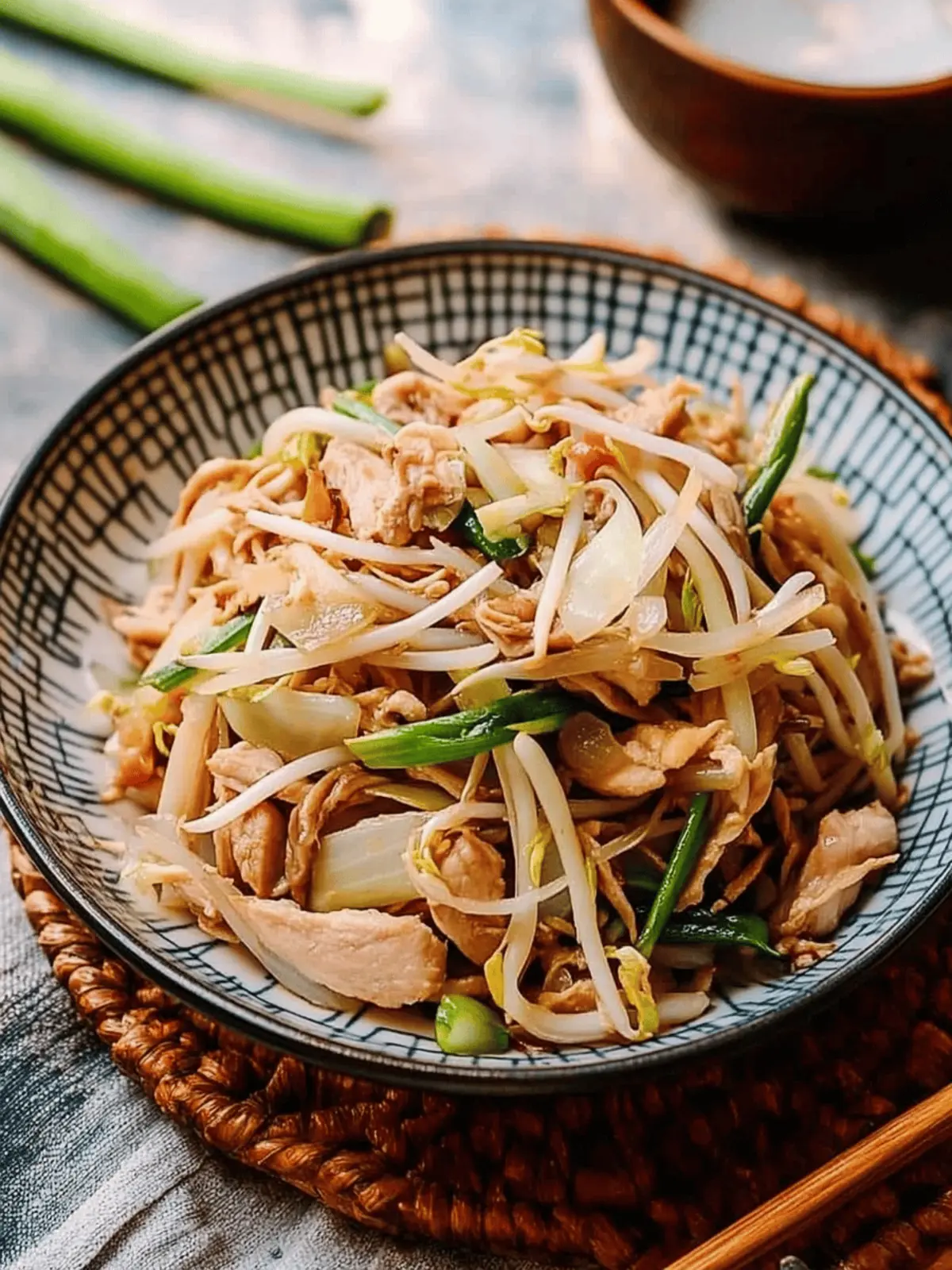 Savor the Crunch: Chicken and Bean Sprouts Stir-Fry Bliss 5 Chicken and Bean Sprouts Stir-Fry