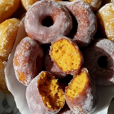 Delicious Pumpkin Donuts with Maple Bourbon Glaze Recipe 10 Pumpkin Donuts with Maple Bourbon Glaze