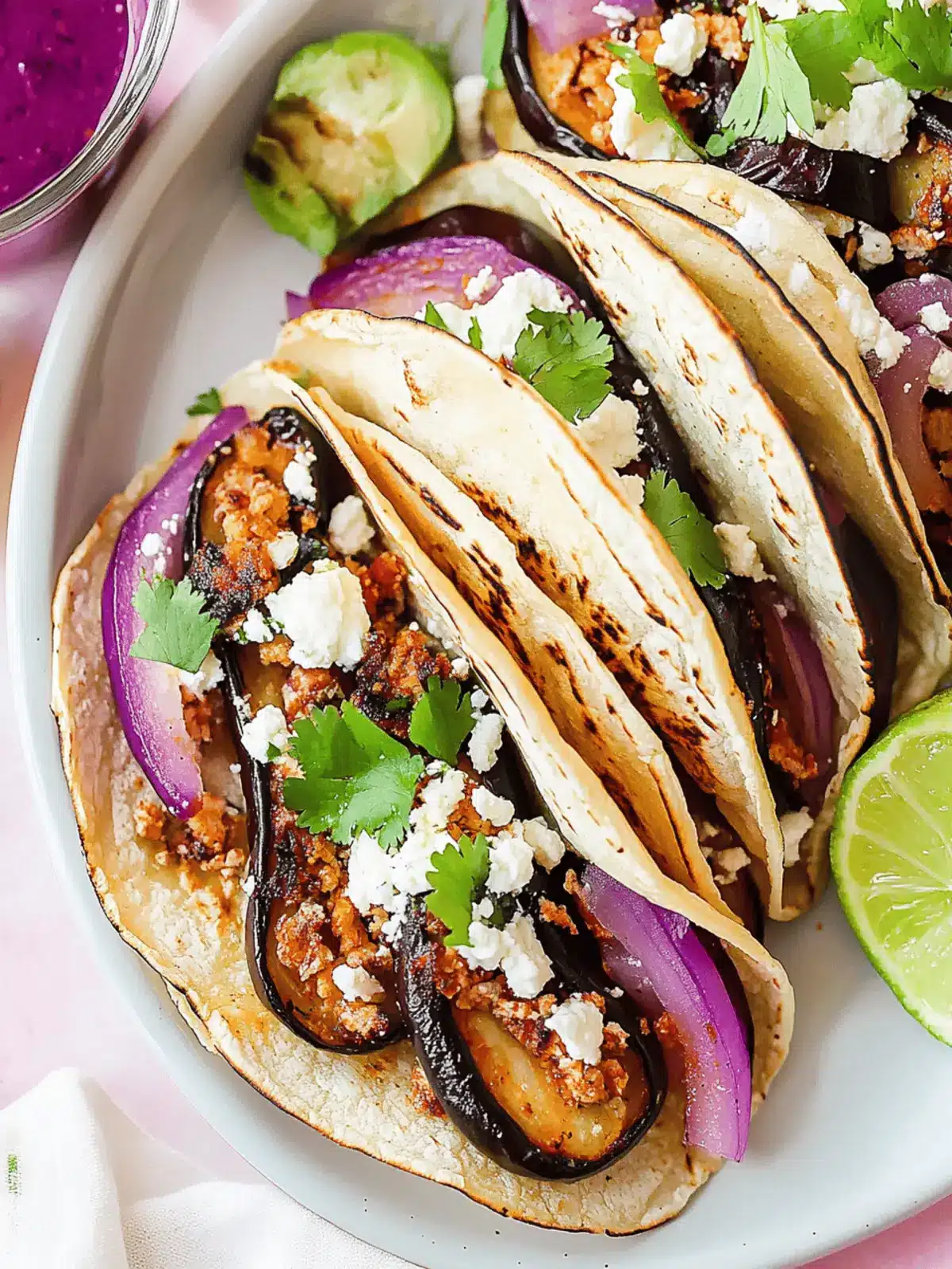 Delicious Air Fryer Eggplant Tacos for a Fresh Twist 3 Air Fryer Eggplant Tacos