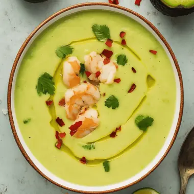 Chilled Avocado Soup: A Refreshing Twist for Hot Days 9 Chilled Avocado Soup