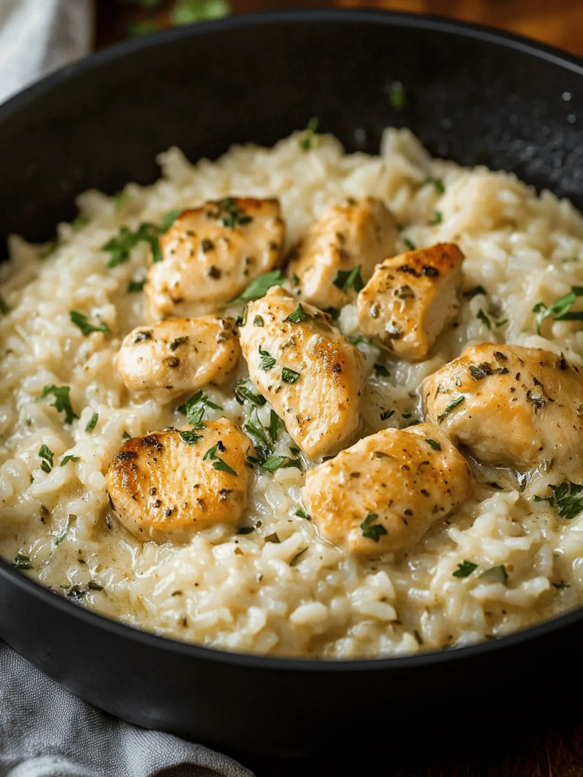 Creamy Herb Chicken & Basmati Rice for Cozy Nights In 3 Creamy Herb Chicken & Basmati Rice