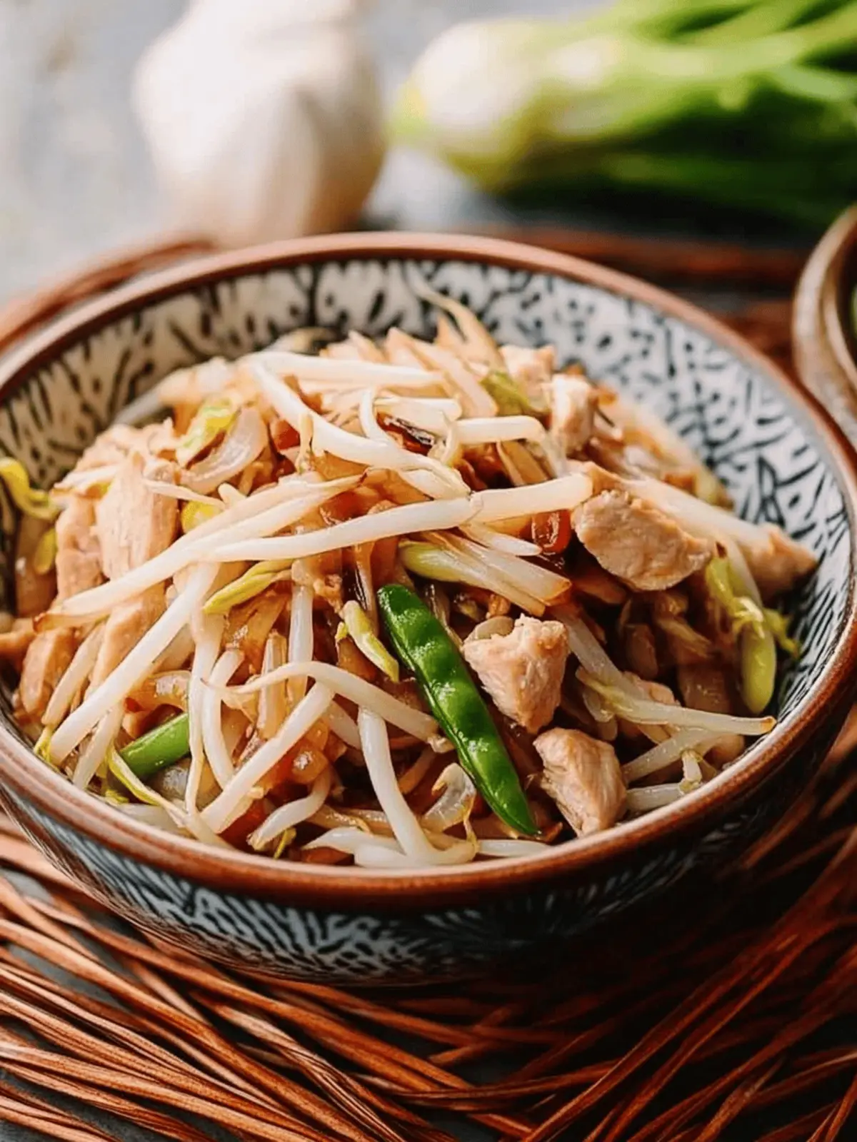 Savor the Crunch: Chicken and Bean Sprouts Stir-Fry Bliss 3 Chicken and Bean Sprouts Stir-Fry