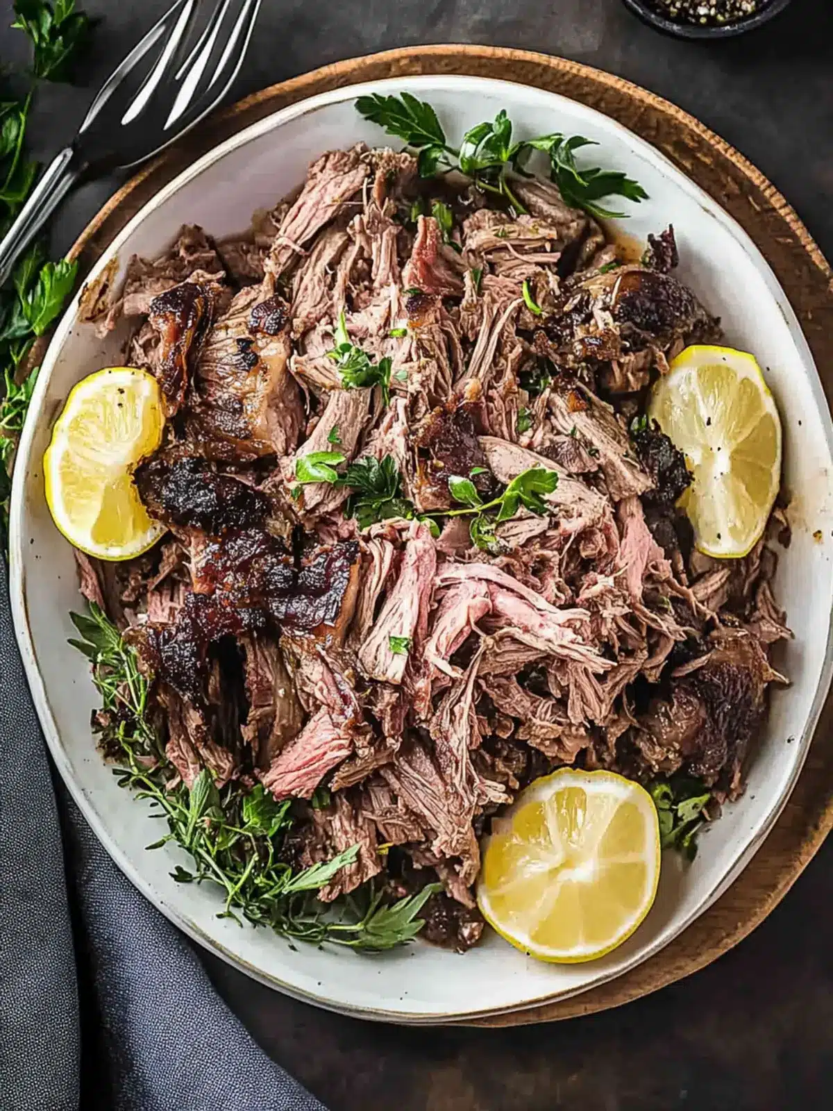Savory Pulled Lamb: Discover Middle Eastern Slow Cooked Delight 2 Pulled Lamb (Middle Eastern Slow Cooked Lamb)