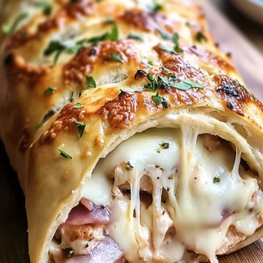 Mouthwatering Chicken Cordon Bleu Stromboli to Wow Your Family 10 Chicken Cordon Bleu Stromboli