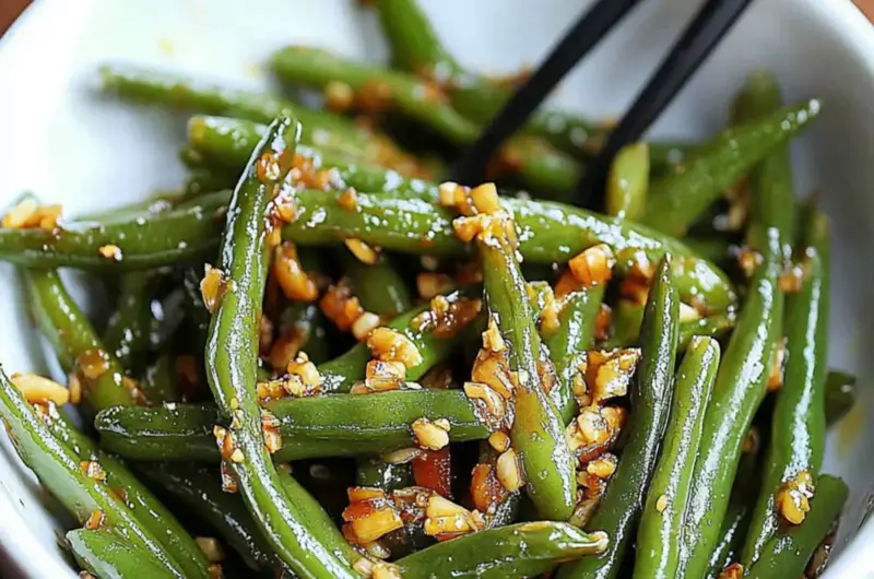 Chinese Green Beans With Garlic Sauce