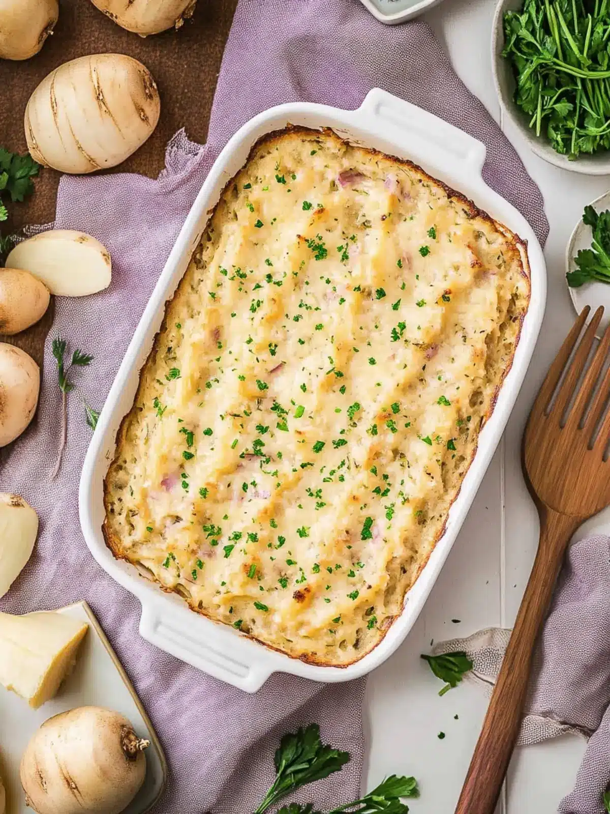 Deliciously Creamy Turnip Casserole Your Family Will Love 5 Turnip Casserole