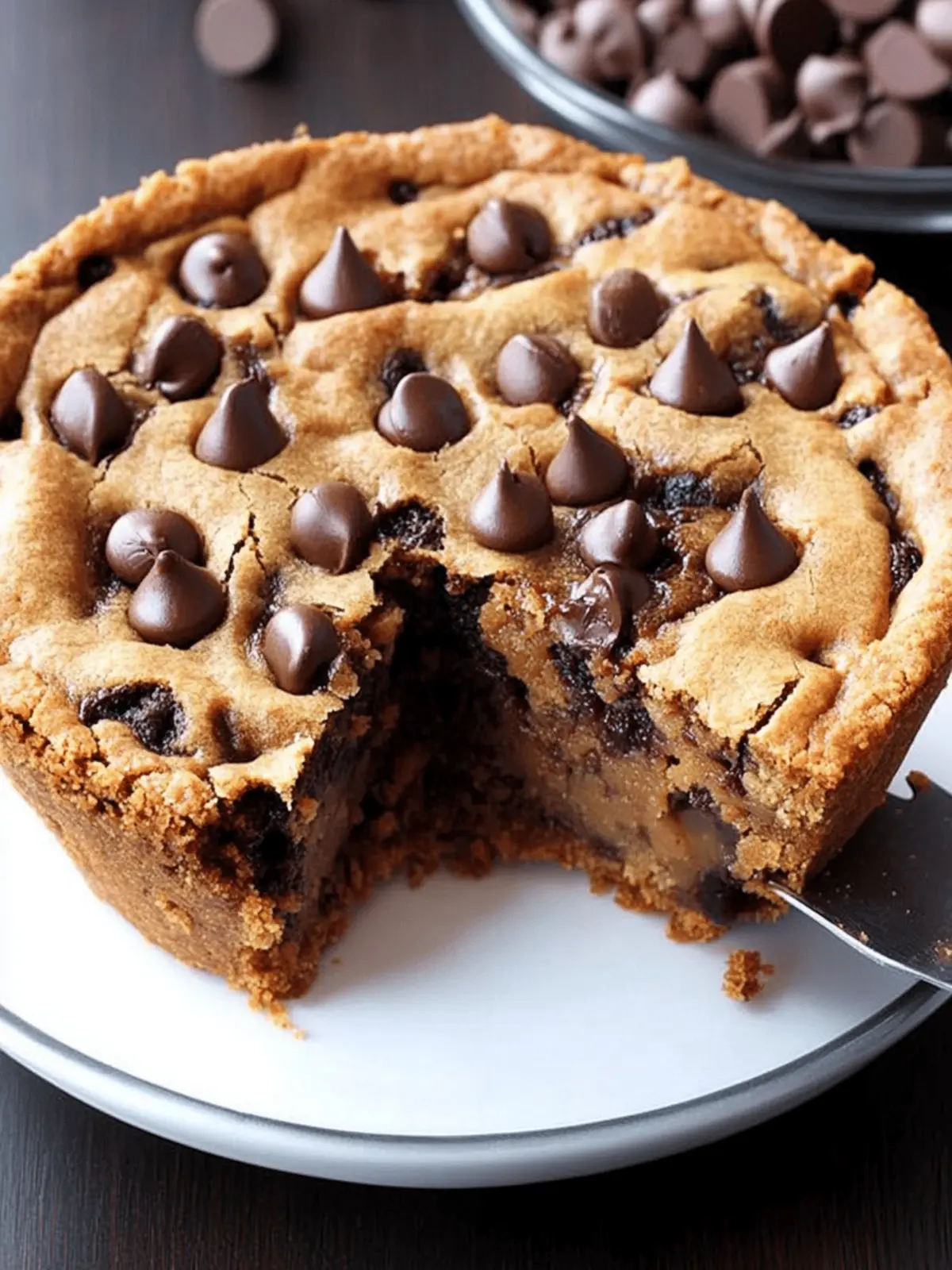 Gooey Deep Dish Cookie Pie: Your New Favorite Comfort Dessert 4 Gooey Deep Dish Cookie Pie