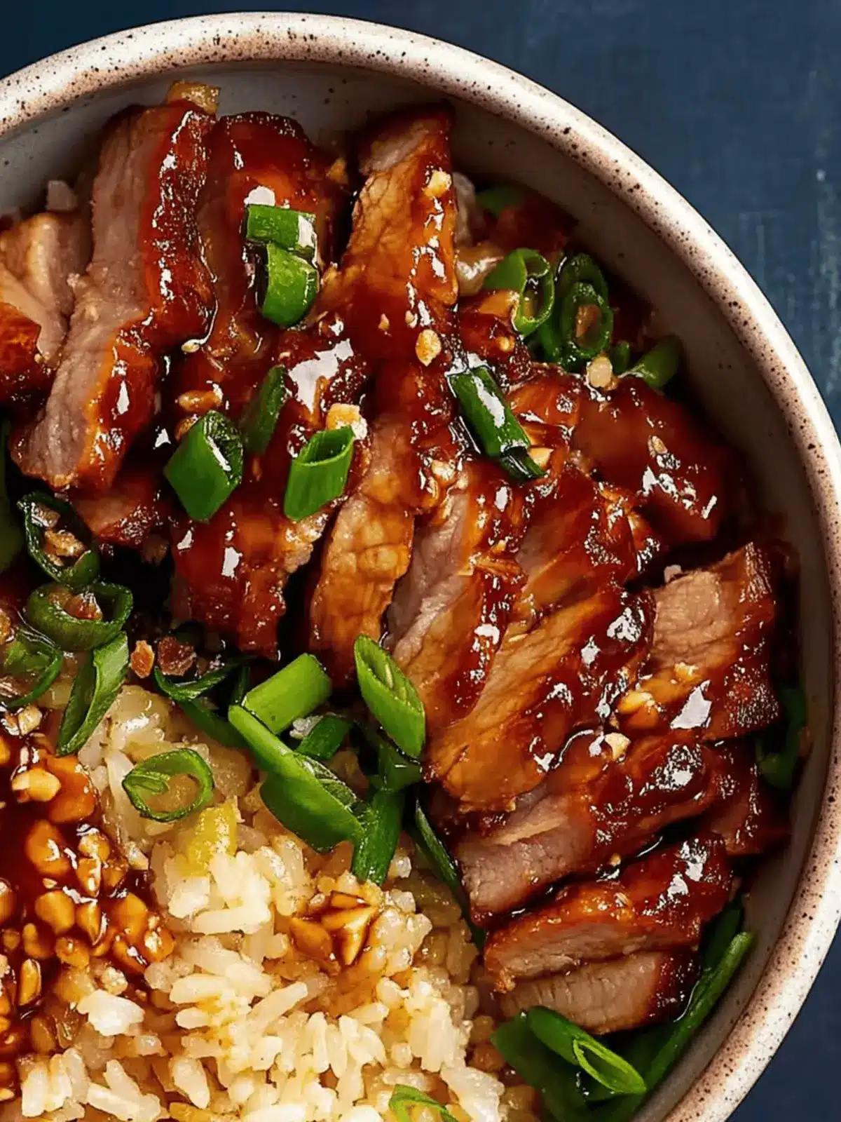 Sticky Char Siu Pork Fried Rice Bowl for Instant Comfort 4 Sticky Char Siu Pork Fried Rice Bowl