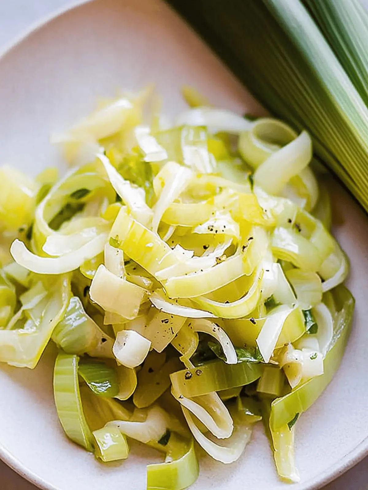 Easy Buttered Sautéed Leeks: A Flavorful Twist on Comfort Food 5 Easy Buttered Sautéed Leeks