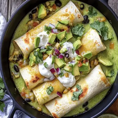 Poblano Pumpkin Seed Enchiladas with Black Beans: A Cozy Vegan Twist 10 Poblano Pumpkin Seed Enchiladas with Black Beans