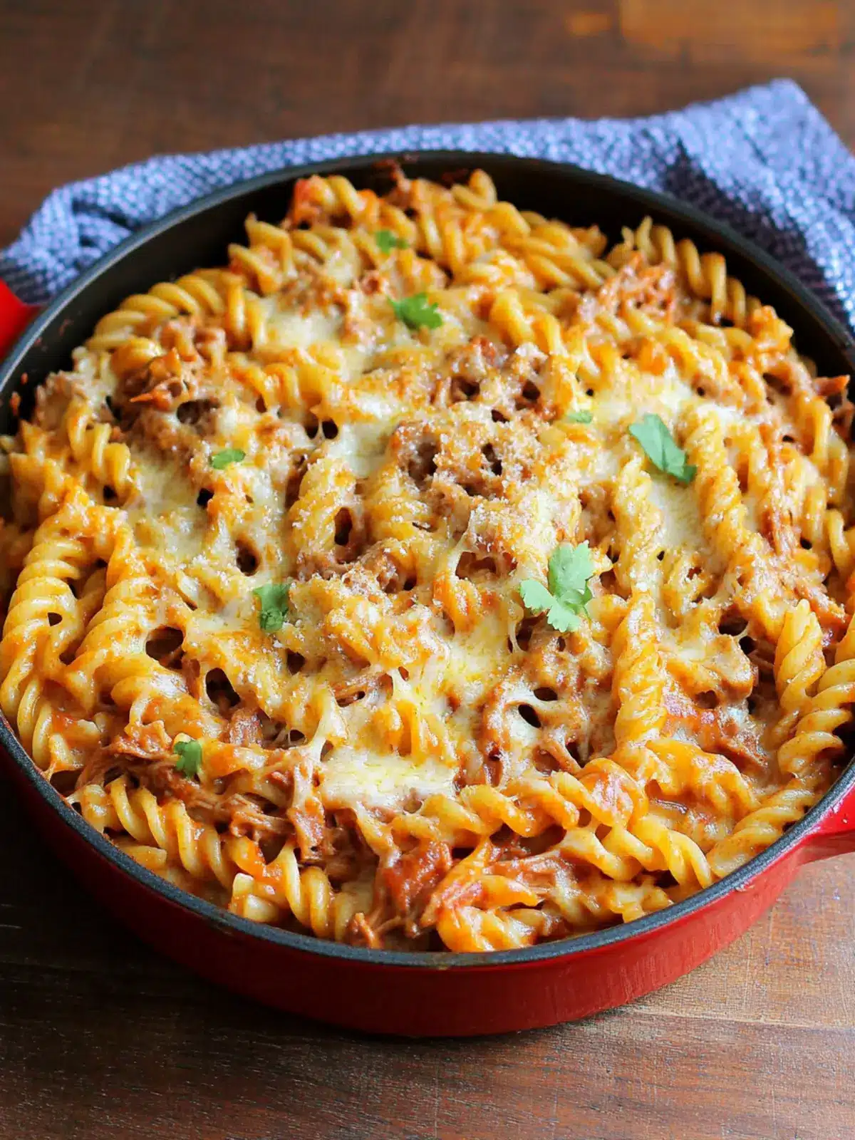 Creamy BBQ Pulled Pork Pasta Casserole Your New Comfort Food 2 Creamy BBQ Pulled Pork Pasta