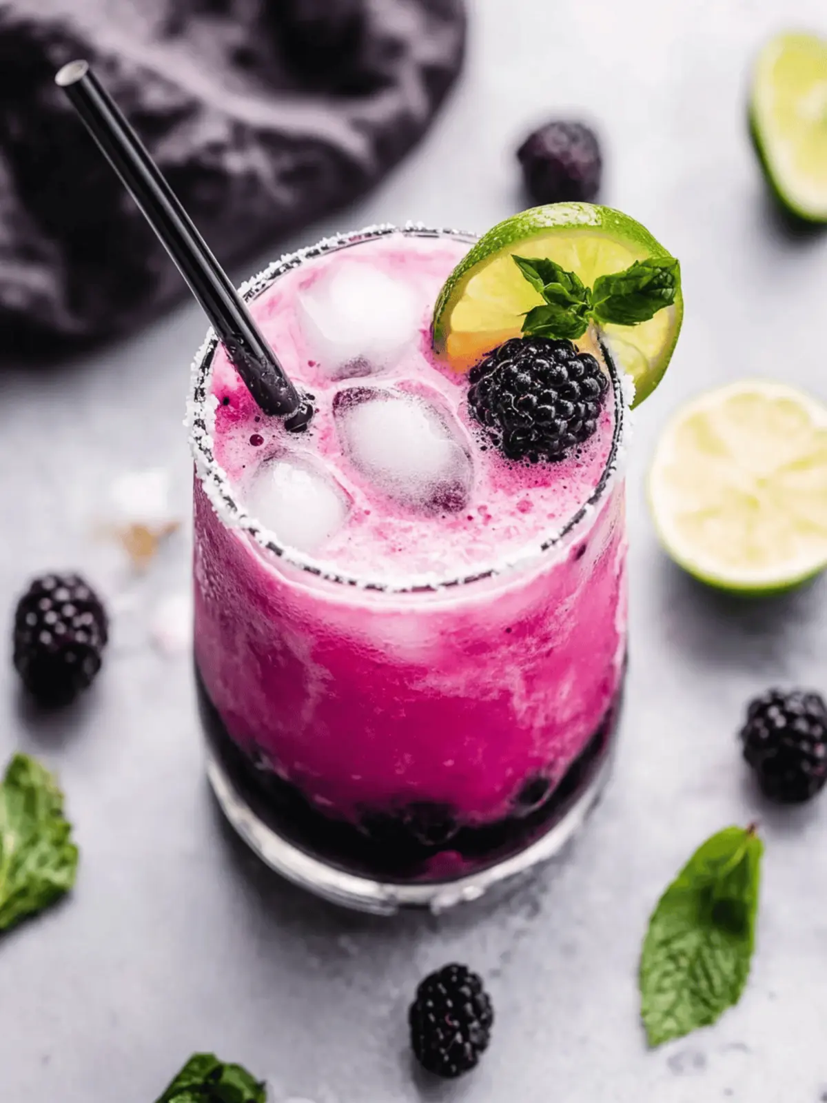 Creamy Blackberry Coconut Mojito That Refreshes Your Day 4 Creamy Blackberry Coconut Mojito