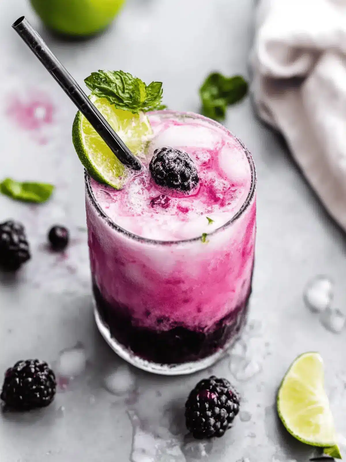 Creamy Blackberry Coconut Mojito That Refreshes Your Day 5 Creamy Blackberry Coconut Mojito