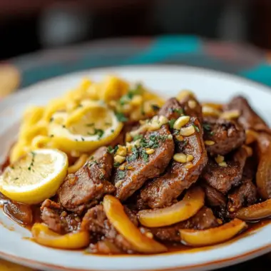 Filipino-Style Bistek Tagalog: A Comfort Food Delight 9 Filipino-Style Bistek Tagalog