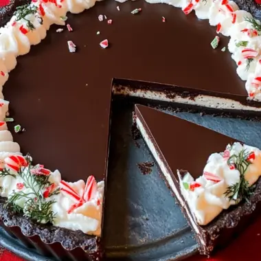 Decadent Dark Chocolate Peppermint Mousse Tart Recipe 10 Dark Chocolate Peppermint Mousse Tart