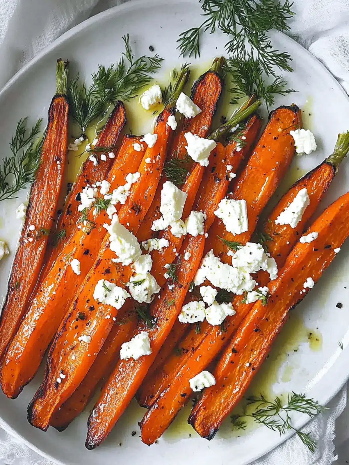 Savory Roasted Carrots with Feta for a Flavor Boost 5 Roasted Carrots with Feta