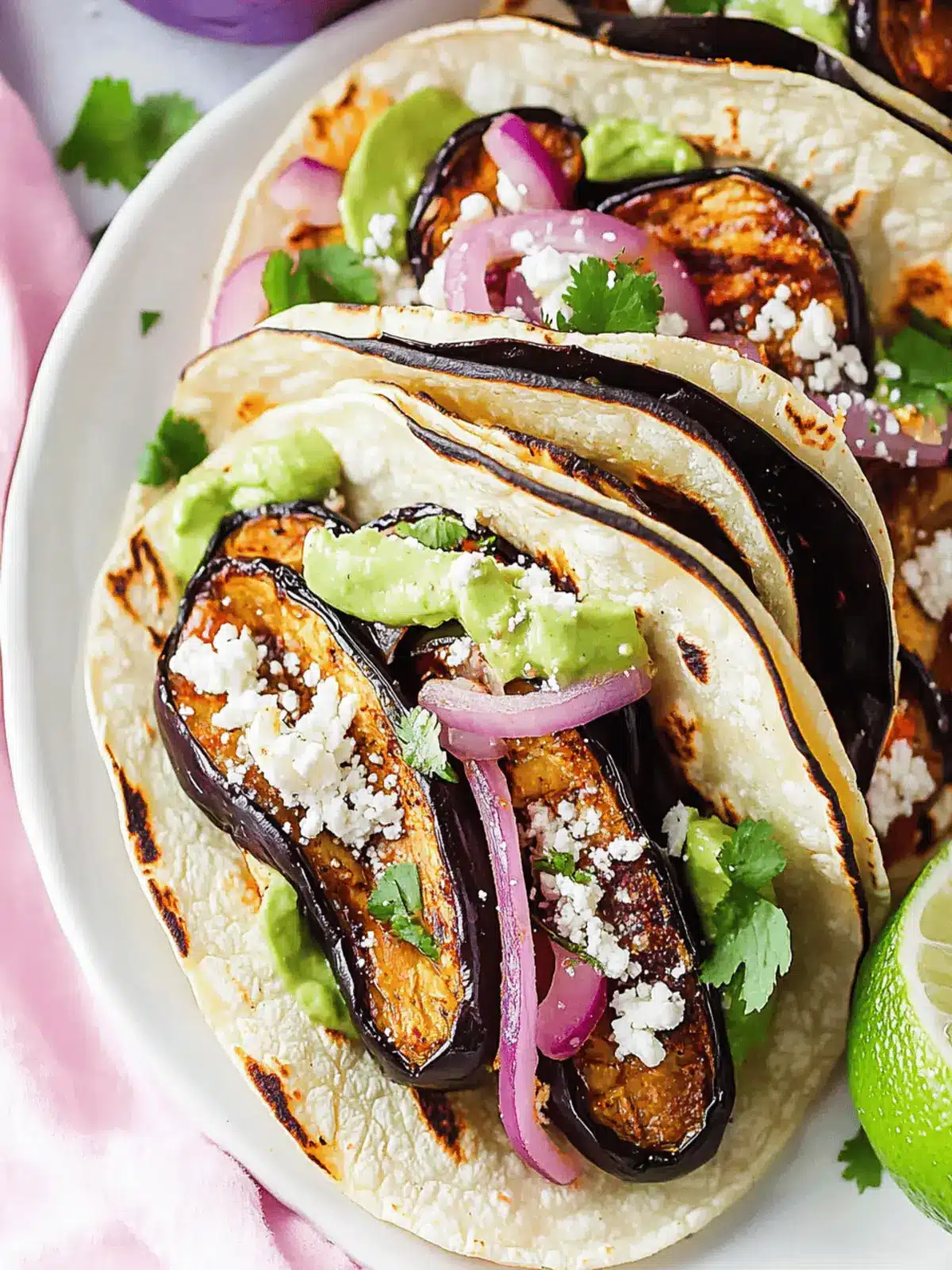 Delicious Air Fryer Eggplant Tacos for a Fresh Twist 5 Air Fryer Eggplant Tacos