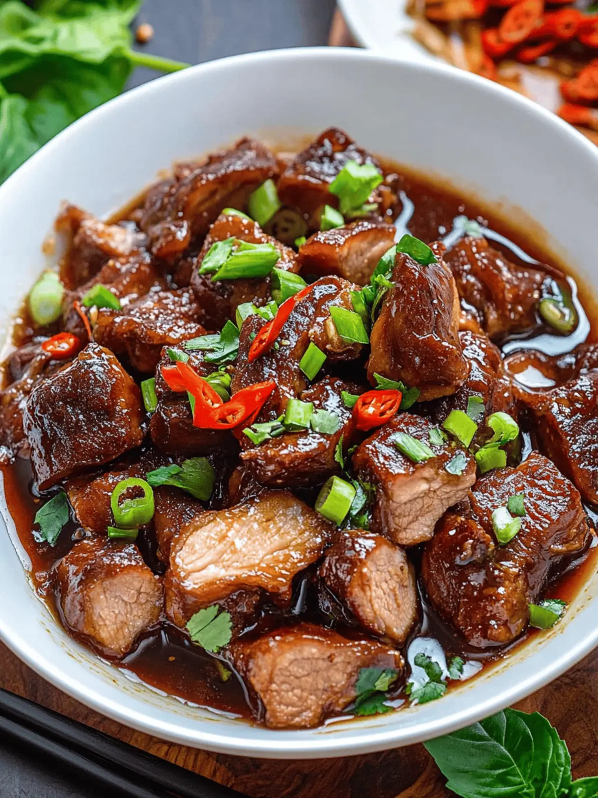 Savor the Flavor: Easy Vietnamese Caramel Pork Delight 3 Vietnamese Caramel Pork
