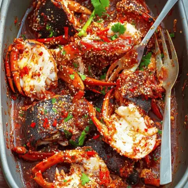 Savory Spicy Raw Marinated Crab to Spice Up Your Dinner 9 Spicy Raw Marinated Crab