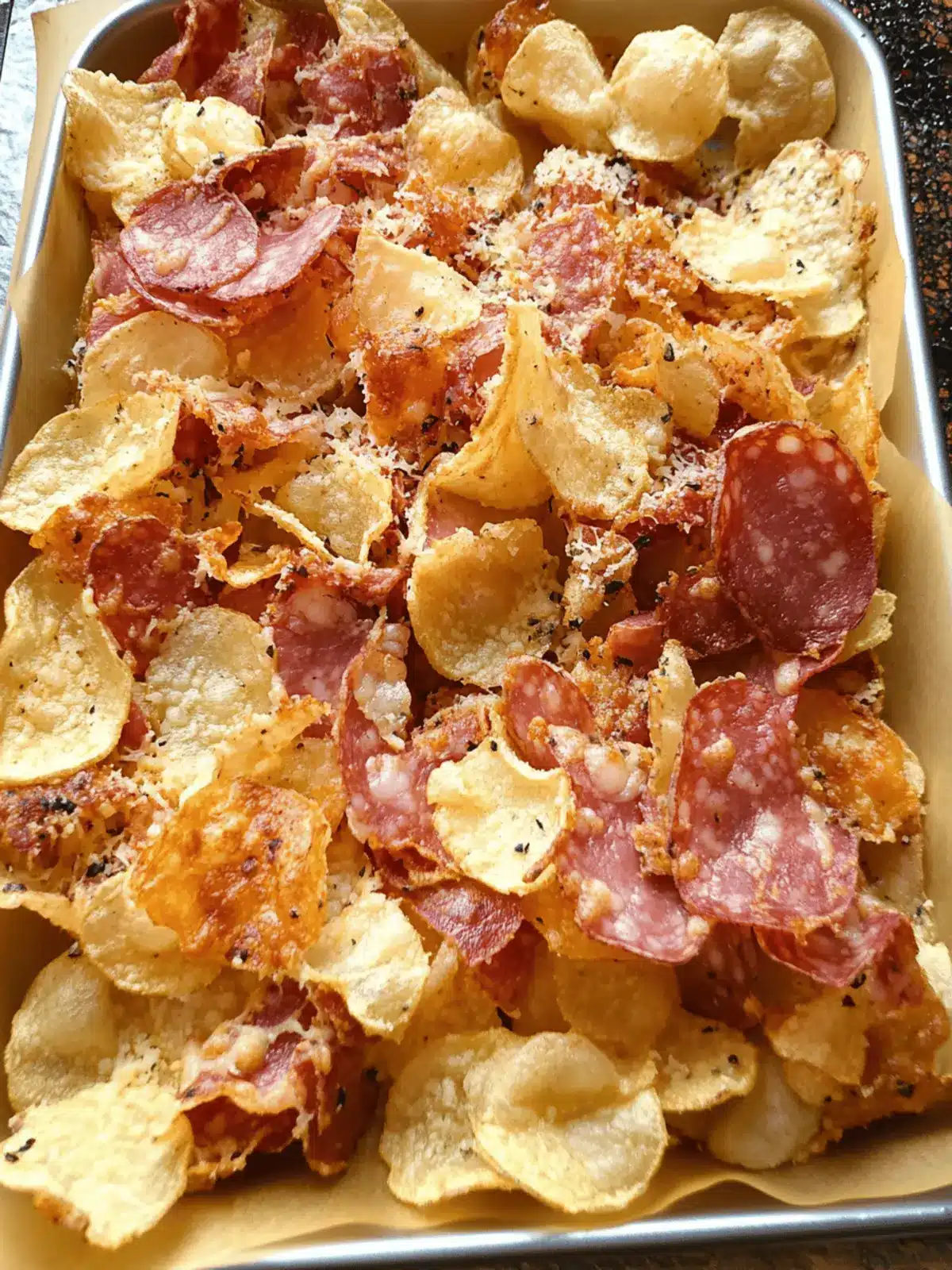 Baked Charcuterie Potato Chips: A Cheesy Game-Changer! 2 Baked Charcuterie Potato Chips