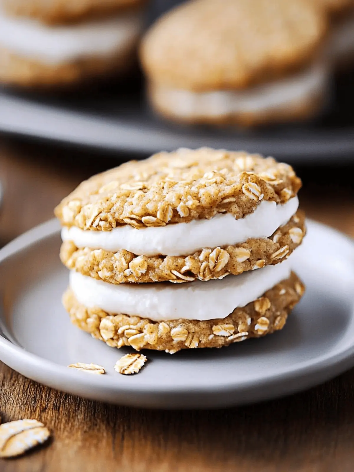Delicious Oatmeal Cream Pies That Beat Fast Food Every Time 2 Oatmeal Cream Pies