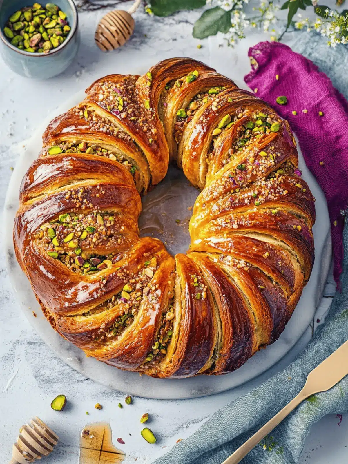Honey Pistachio Babka Bread That Will Wow Your Guests 5 Honey Pistachio Babka Bread